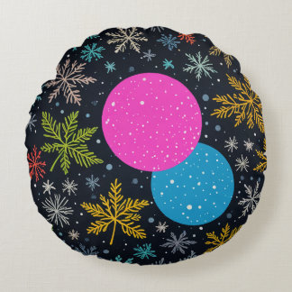 Almofada Redonda Almofada de travesseiro de Natal