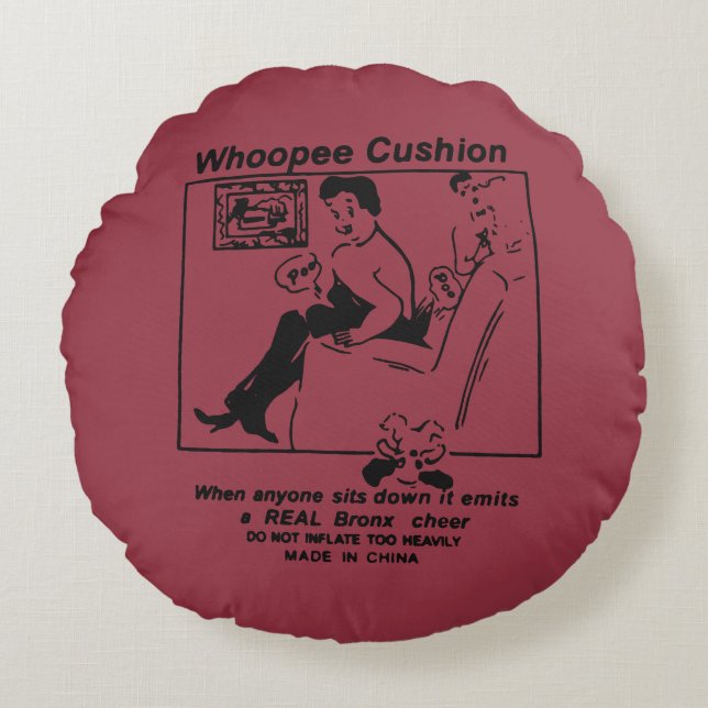 Almofada Redonda Almofada Gloriosa (Travesseiro decorativo) (Frente)