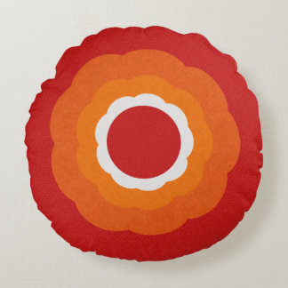 Almofada Redonda Almofada roseta contemporânea