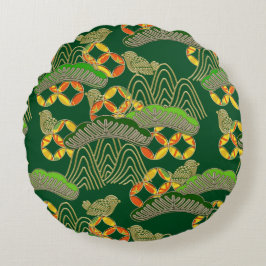 Almofada Redonda Almofada Zabuton japonesa de 16"