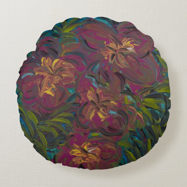 Almofada Redonda Aloha (Frente)