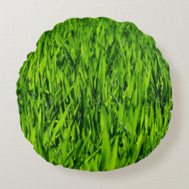 Almofada Redonda Altas lâminas de grama