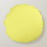 Almofada Redonda Amarelo-Manteiga<br><div class="desc">Conhecidos pelo tom quente,  os tons de borboleta de amarelo adicionam alegria instantânea e um senso de conforto a qualquer espaço,  enquanto complementam facilmente outras matizes. Um neutro convidativo que fica entre amarelo pálido e branco cremoso,  pode ser usado tanto em designs tradicionais quanto modernos.</div>