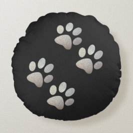 Almofada Redonda Amigos dançarinos dourados