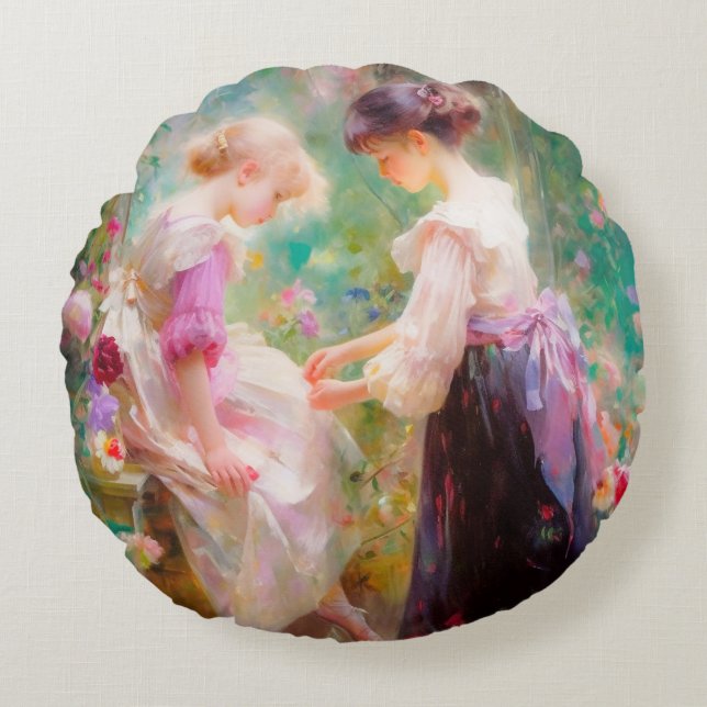 Almofada Redonda Amizade  (Frente)