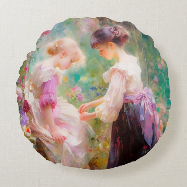 Almofada Redonda Amizade (Frente)