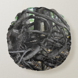 Almofada Redonda Amor a Árvore Falsa