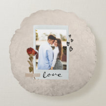 Amor no Elegant Script Photo with Heart