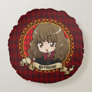 Almofada Redonda Anime Hermione Granger