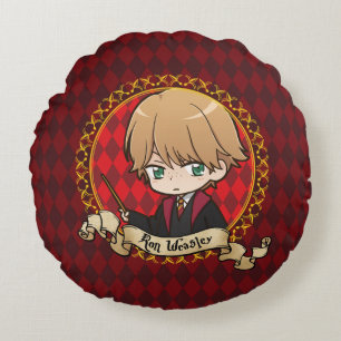 Almofada Redonda Anime Ron Weasley