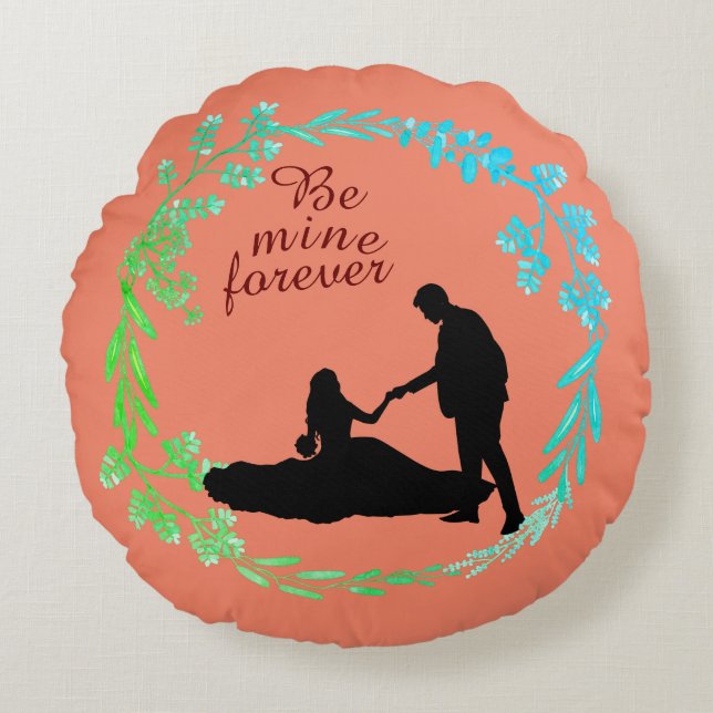 Almofada Redonda aniversário (Frente)