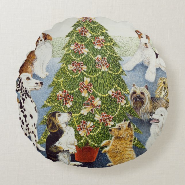 Almofada Redonda Antecipação (Frente)