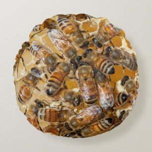 Almofada Redonda Apicultura na fazenda do mel de Arlo