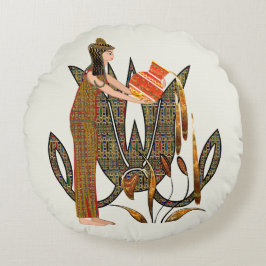 Almofada Redonda Aquário dos Antigos