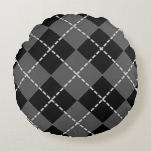 ALMOFADA REDONDA ARGYLE PATTERN