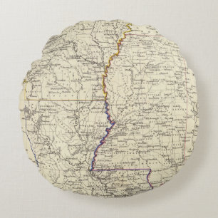 Almofada Redonda Arkansas, Louisiana e Mississippi