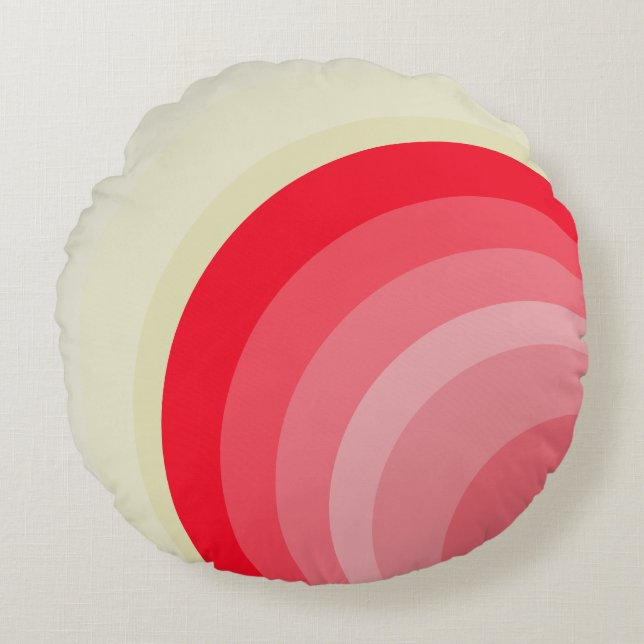 Almofada Redonda Art Deco Round Pillow (Frente)