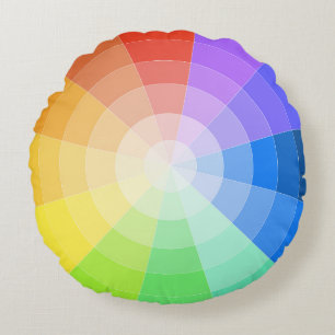 Almofada Redonda Artistas Colorwheel