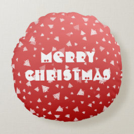 Almofada Redonda Árvore de Natal