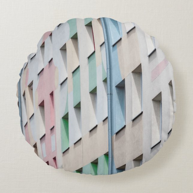 ALMOFADA REDONDA ATIREI PARA CONCEBER AS JANELAS E FOCAR O (Frente)