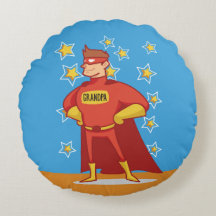 Avô Super-herói no Dia de os pais