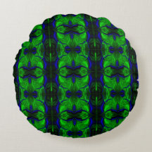 Azul com traçados interligados 'flutuantes'