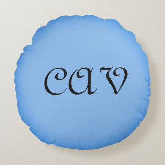 Almofada Redonda Azul Cornflower Sangria