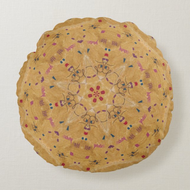 Almofada Redonda Baby Kan (Frente)