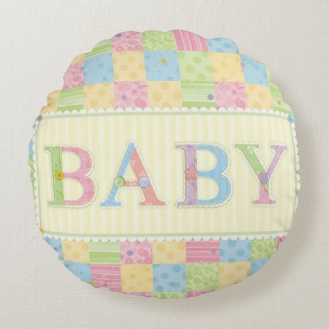 Almofada Redonda Baby Love Collection (Frente)
