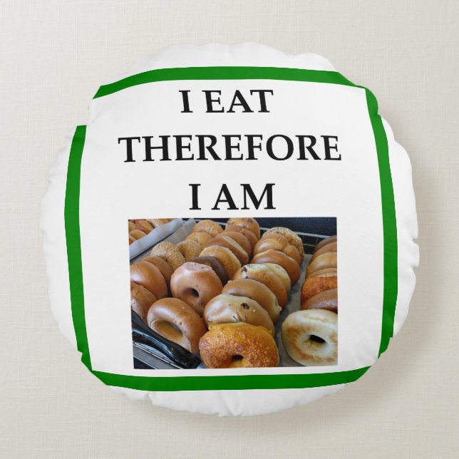 Almofada Redonda bagel (Frente)