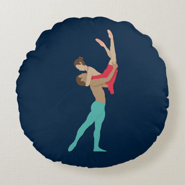 Almofada Redonda Balé (Frente)