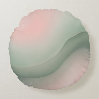 Almofada Redonda Ball in Pink AI art