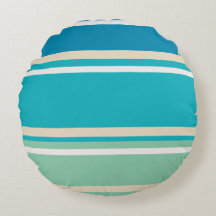 Bandas de azul, verde e turquesa