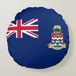 Almofada Redonda Bandeira das Ilhas Cayman