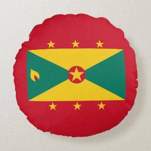 Almofada Redonda Bandeira de Granada