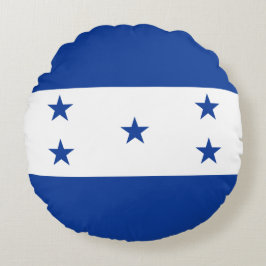 Almofada Redonda Bandeira de Honduras