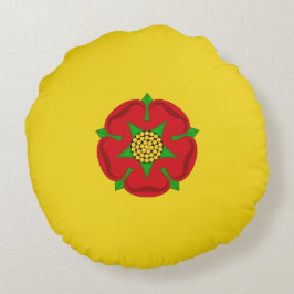 Almofada Redonda Bandeira de Lancashire