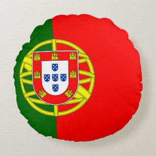 Almofada Redonda Bandeira de Portugal