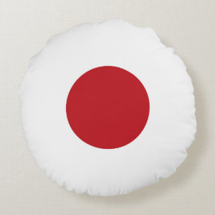Almofada Redonda Bandeira do Japão