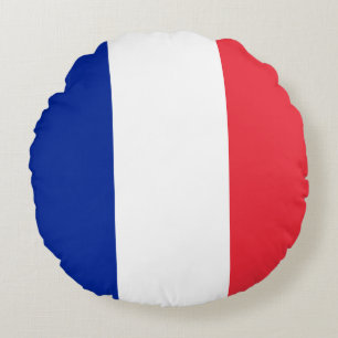 Almofada Redonda Bandeira França (Francês)