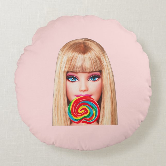 Almofada Redonda Barb Round Pillow (Frente)