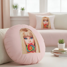 Almofada Redonda Barb Round Pillow