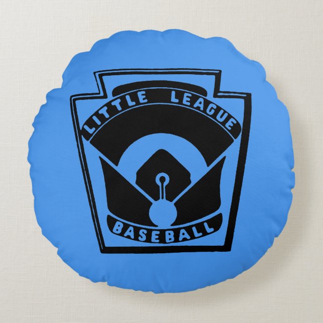 Almofada Redonda Basebol da liga júnior (Frente)