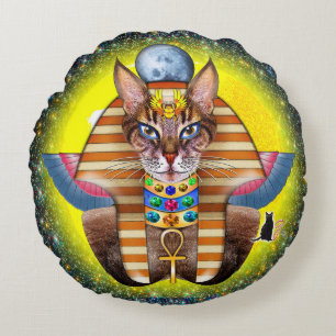 Almofada Redonda Bastet