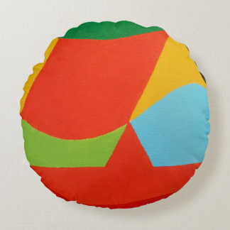 Almofada Redonda Beautiful and Vibrant Colors! Round Pillow