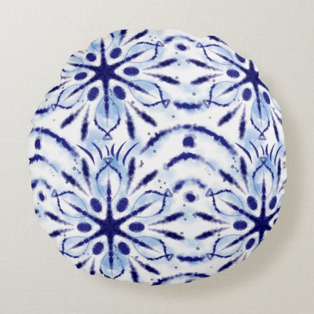 Almofada Redonda Beautiful circle pillow design  (Frente)