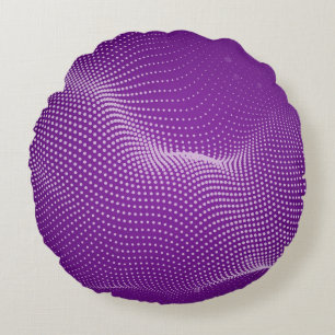Almofada Redonda Beautiful purple abstract background. Violet neutr