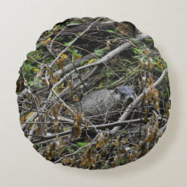 Almofada Redonda Beaver Ocupado