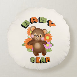 Almofada Redonda Bebê
