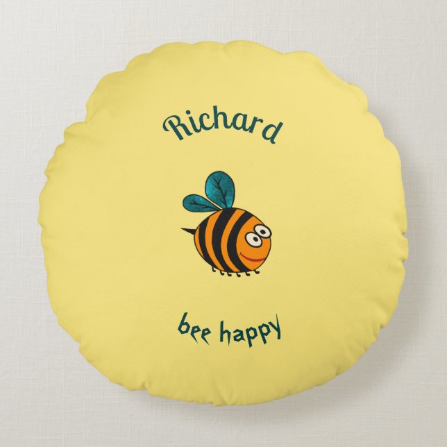 Almofada Redonda Bebê (Frente)